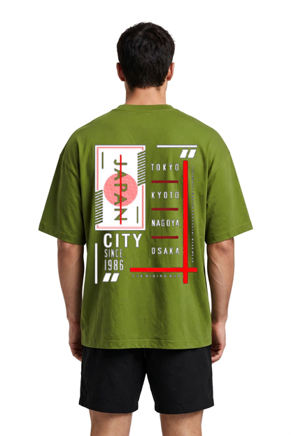 Tokyo Nights Oversized Tee