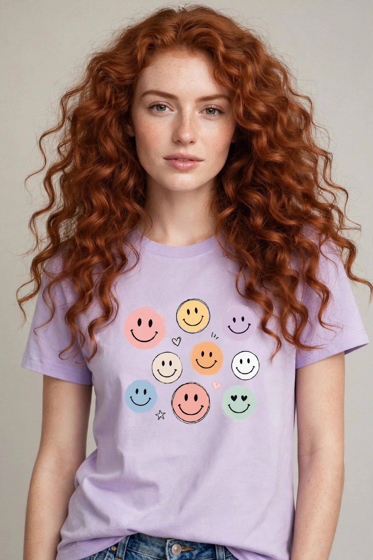 Smiley Wall Women's Tee