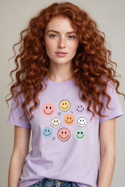 Smiley Wall Women's Tee