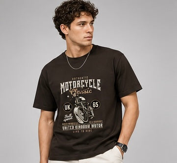 Vintage Bike - Premium Graphic T-Shirt