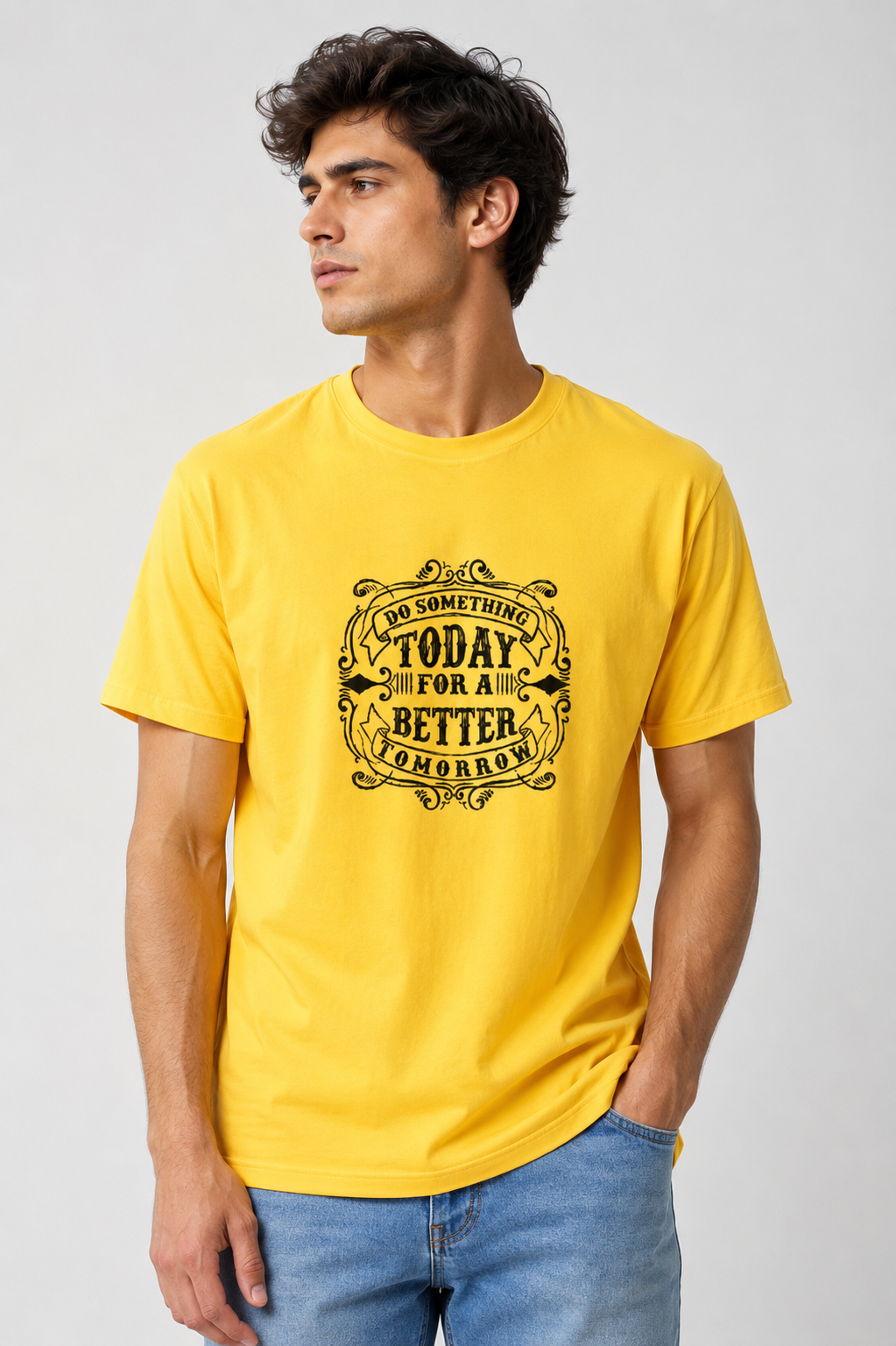 Today For A Better - Premium Graphic T-Shirt