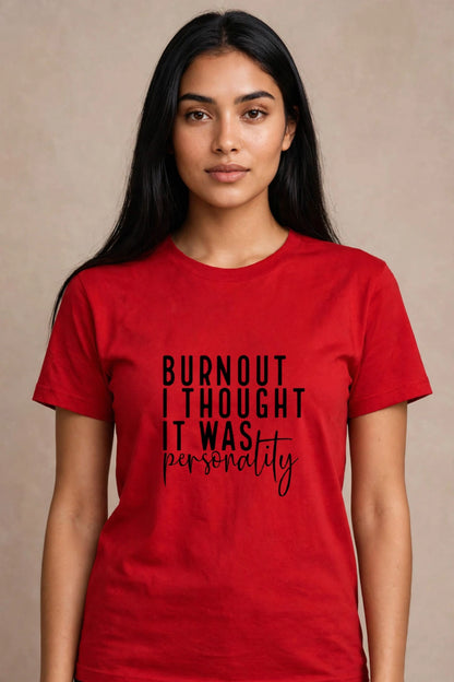 Burnout Women's Tee