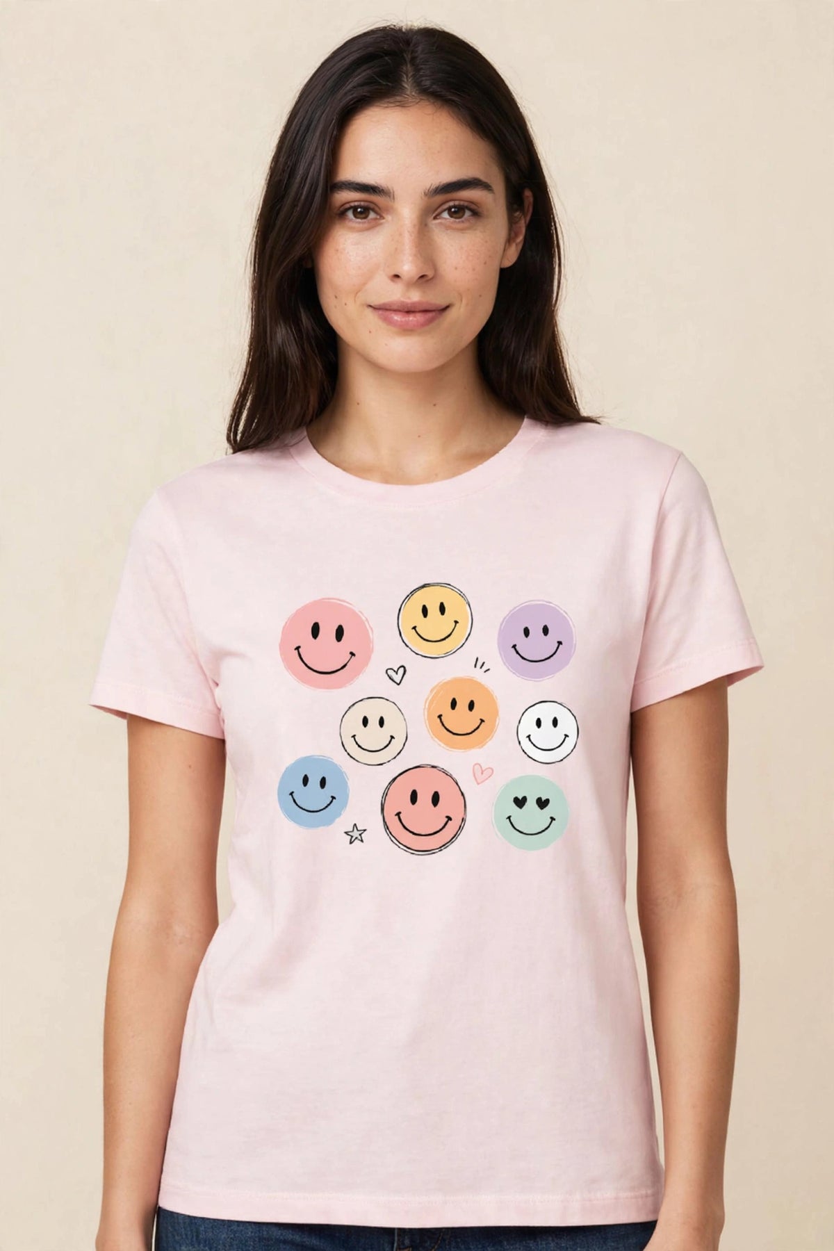 Smiley Wall Women's Tee