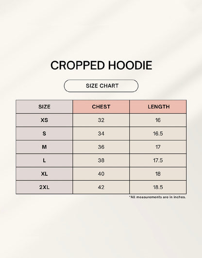 Elara Soft-Touch Cropped Hoodie