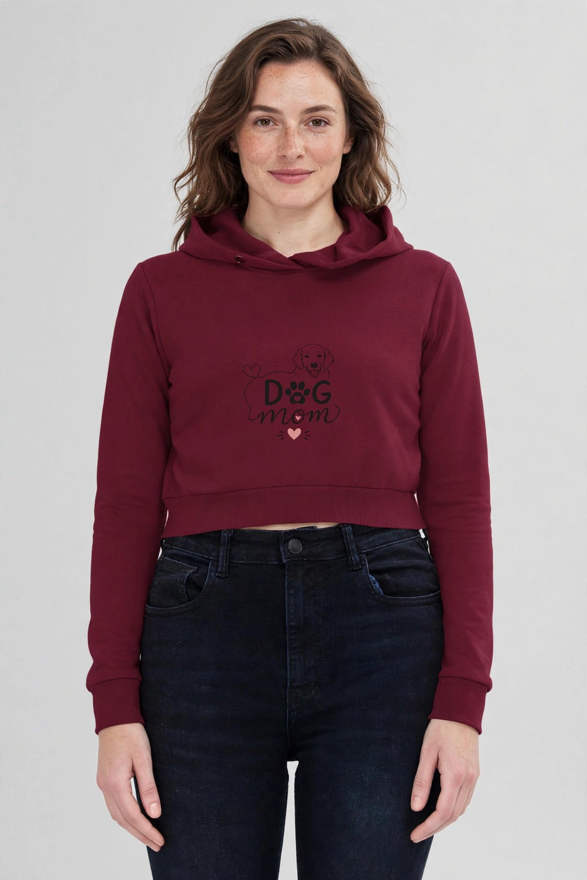 Vesper Signature Cropped Hoodie
