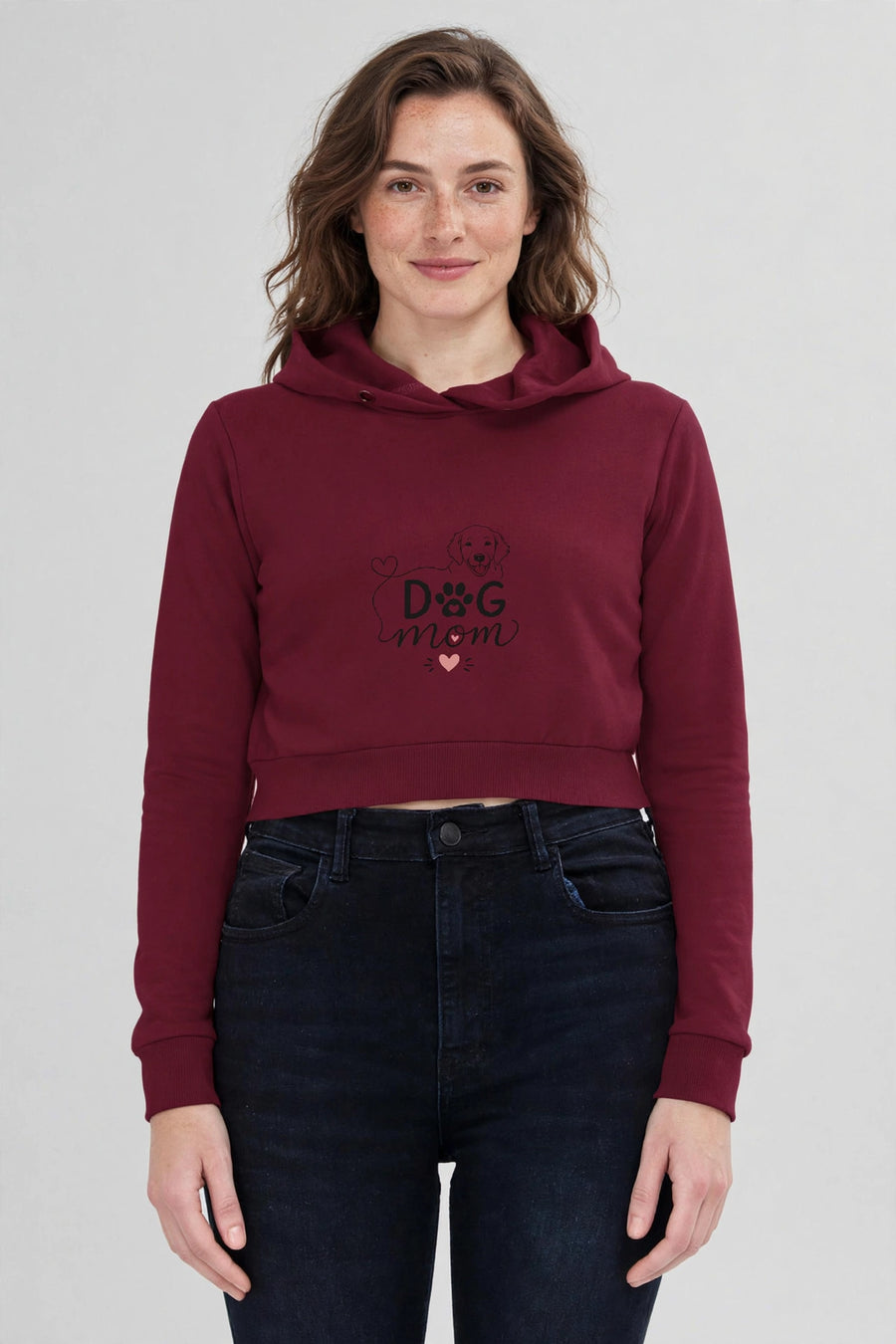 Vesper Signature Cropped Hoodie