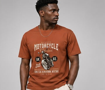 Vintage Bike - Premium Graphic T-Shirt