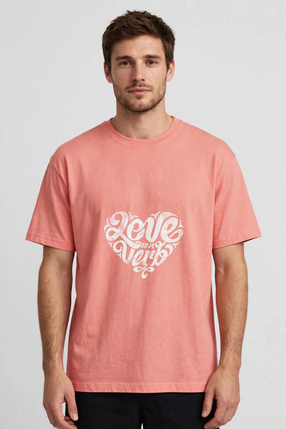 Love Script Tee