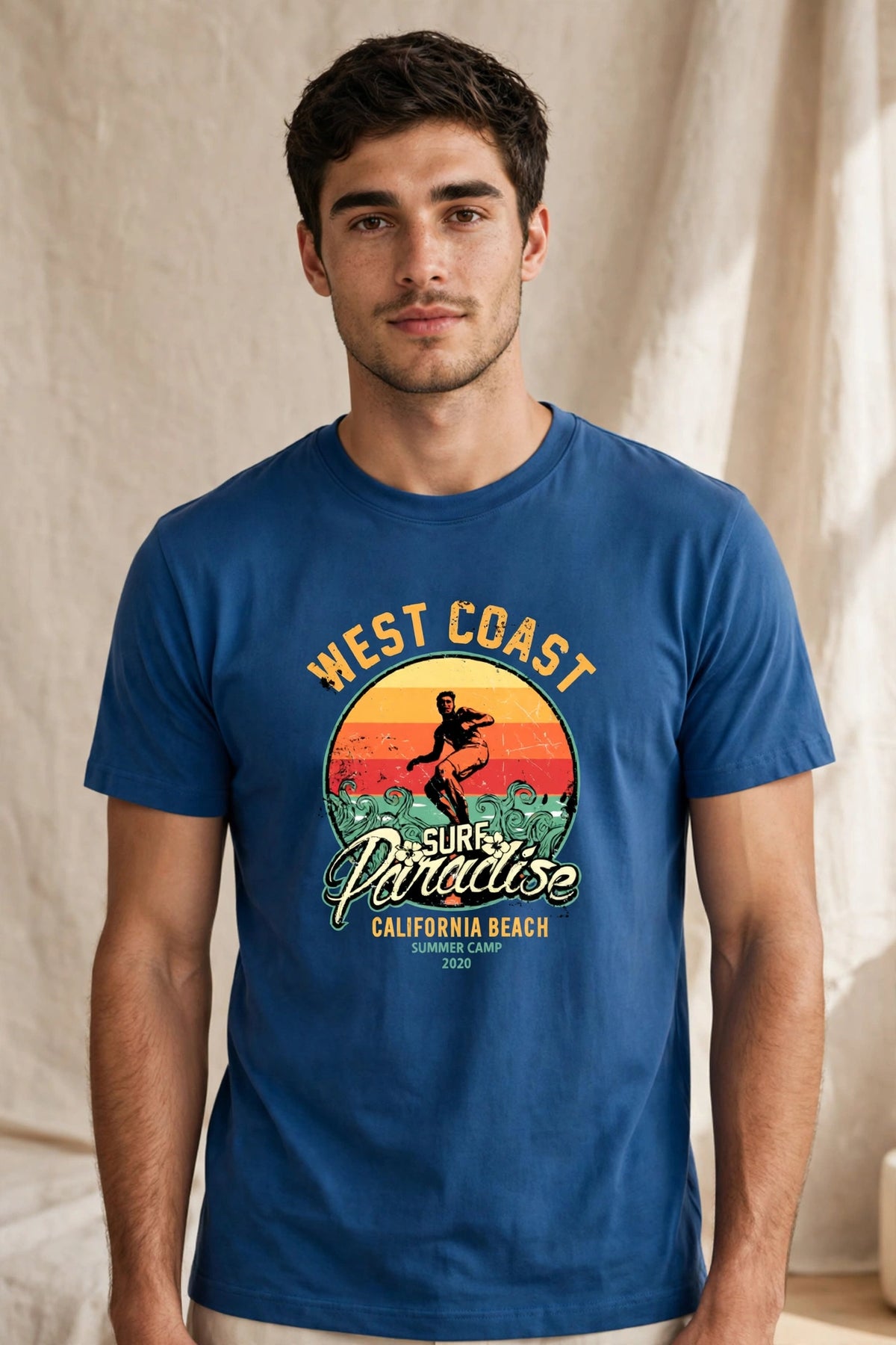 Sunset Wave Tee