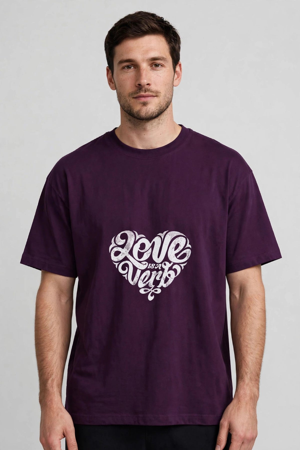 Love Script Tee