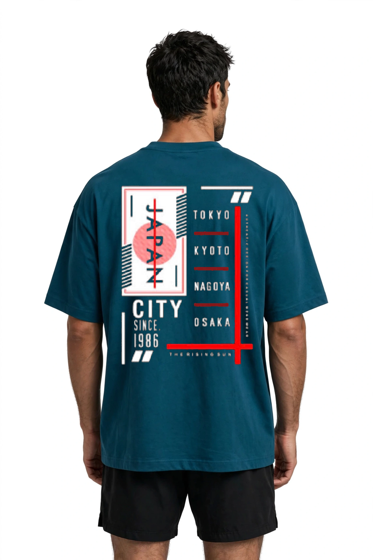 Tokyo Nights Oversized Tee