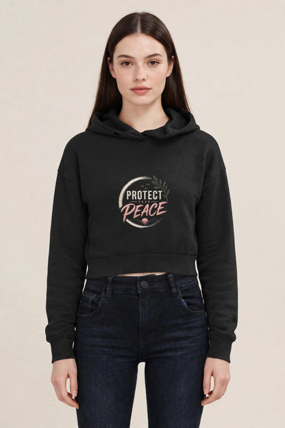 Noira Essential Cropped Hoodie
