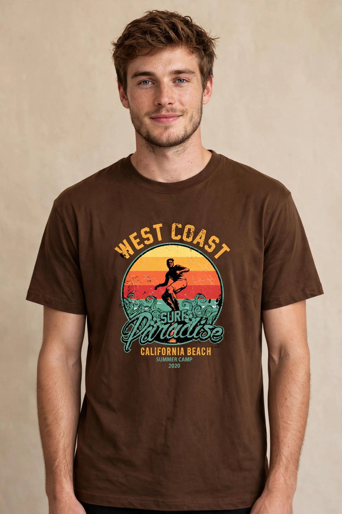 Sunset Wave Tee