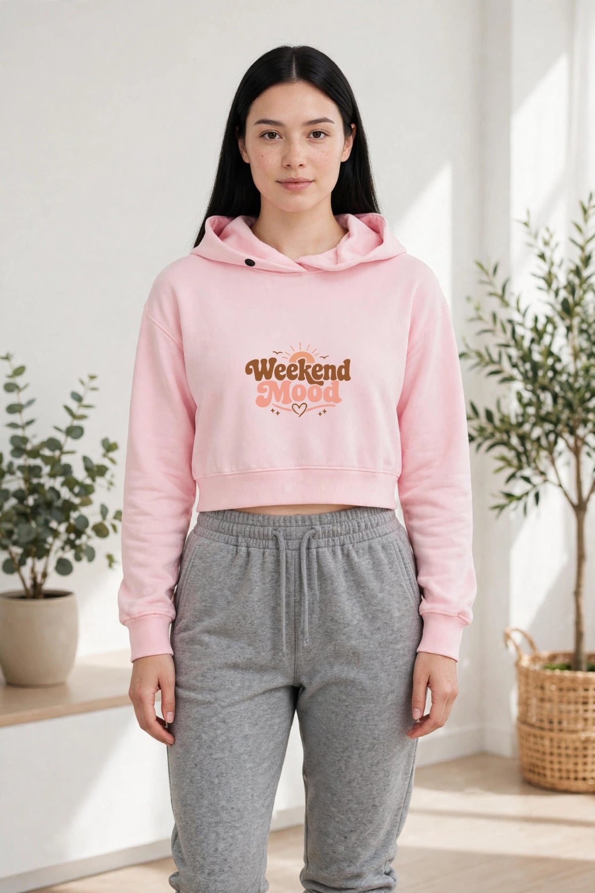 Aveline Weekend Cropped Hoodie