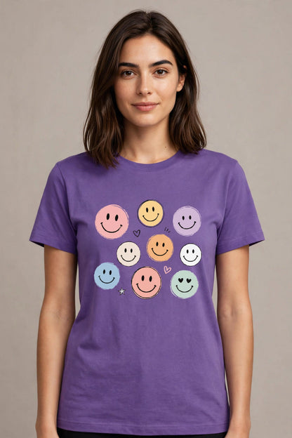 Smiley Wall Women's Tee
