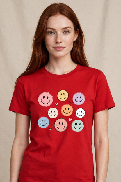 Smiley Wall Women's Tee