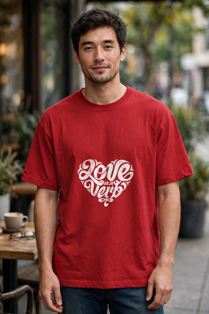 Love Script Tee