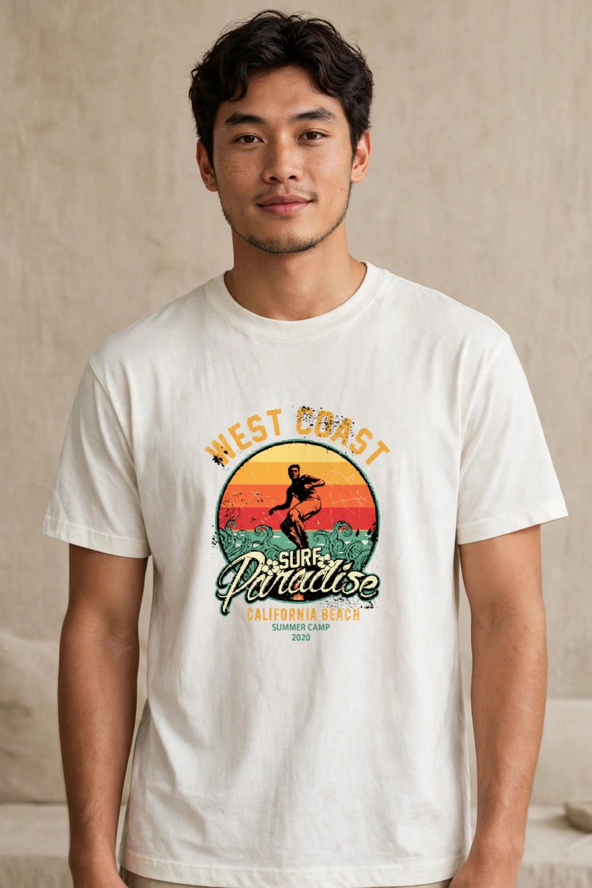 Sunset Wave Tee