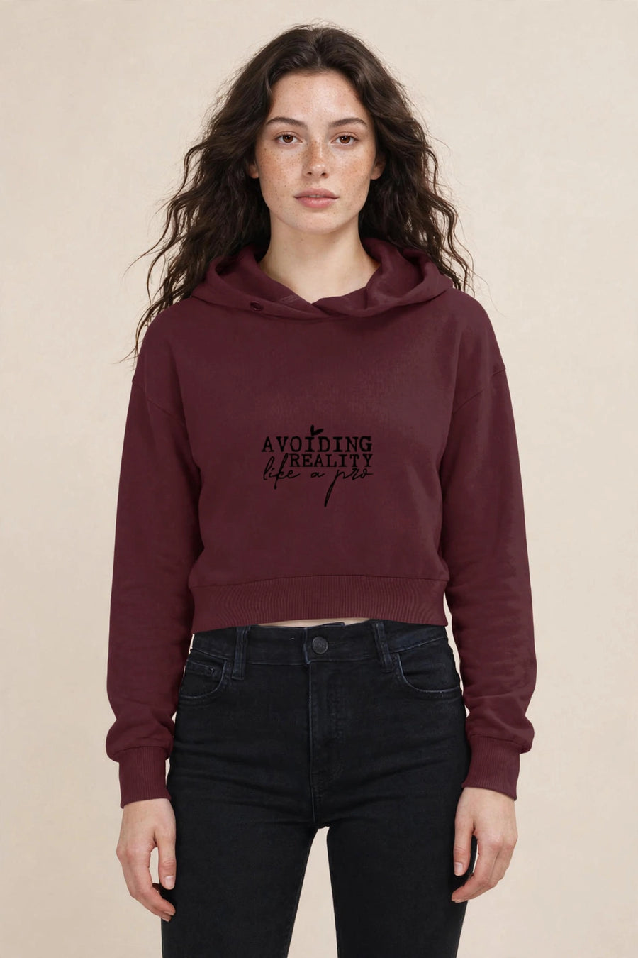 Ravenna Signature Cropped Hoodie