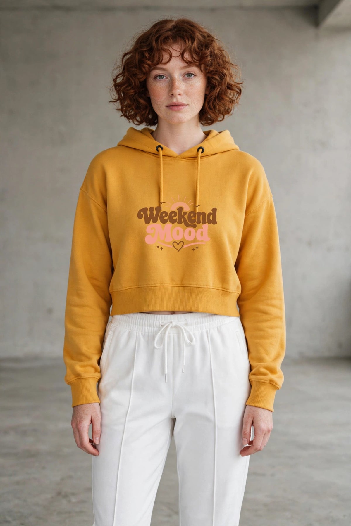Aveline Weekend Cropped Hoodie
