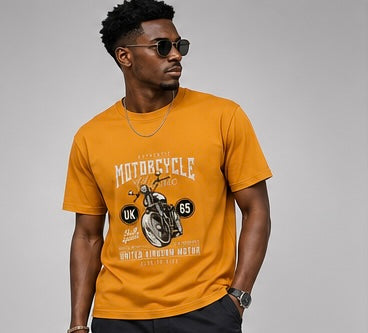 Vintage Bike - Premium Graphic T-Shirt