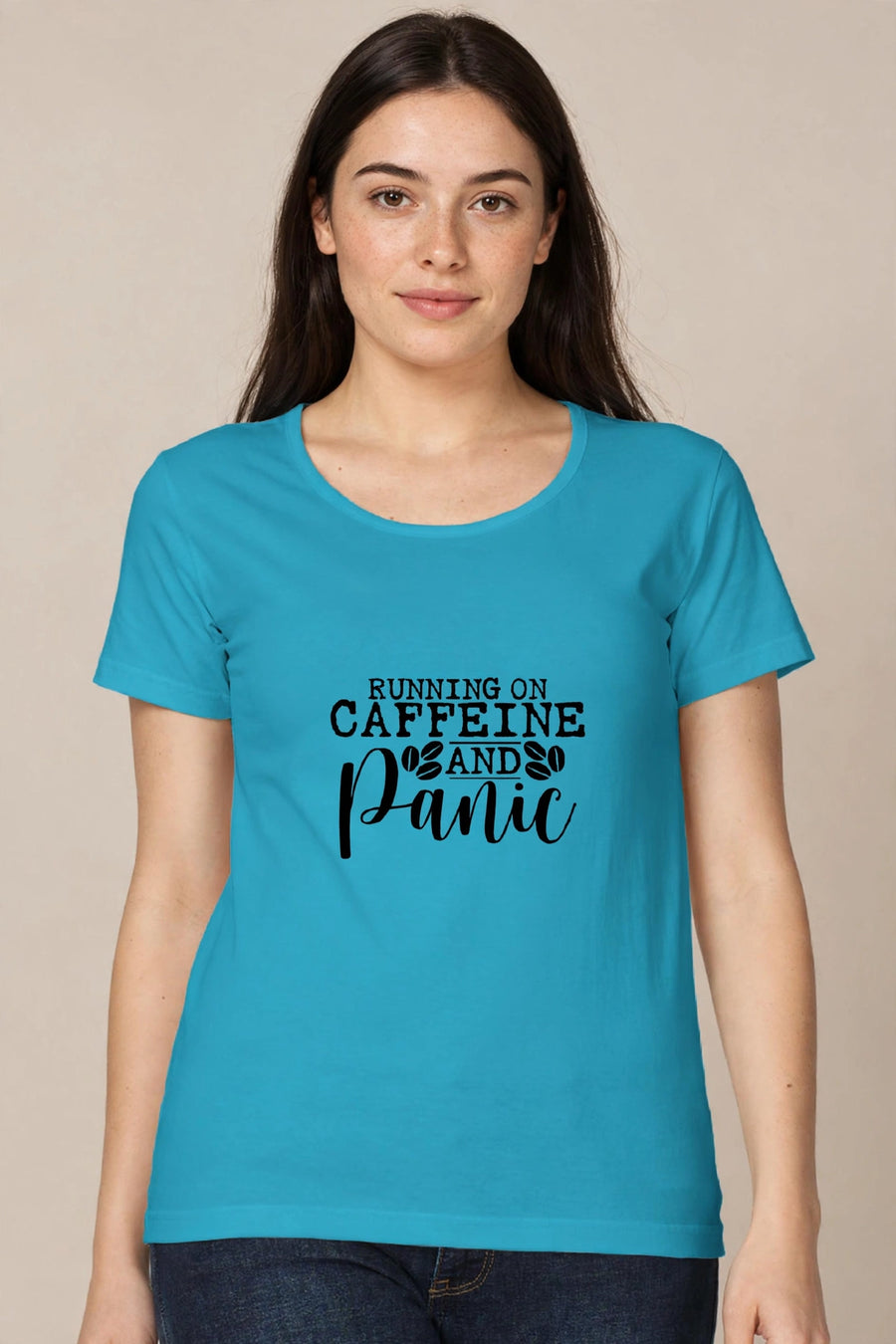 Caffeine And Panic Women's Tee