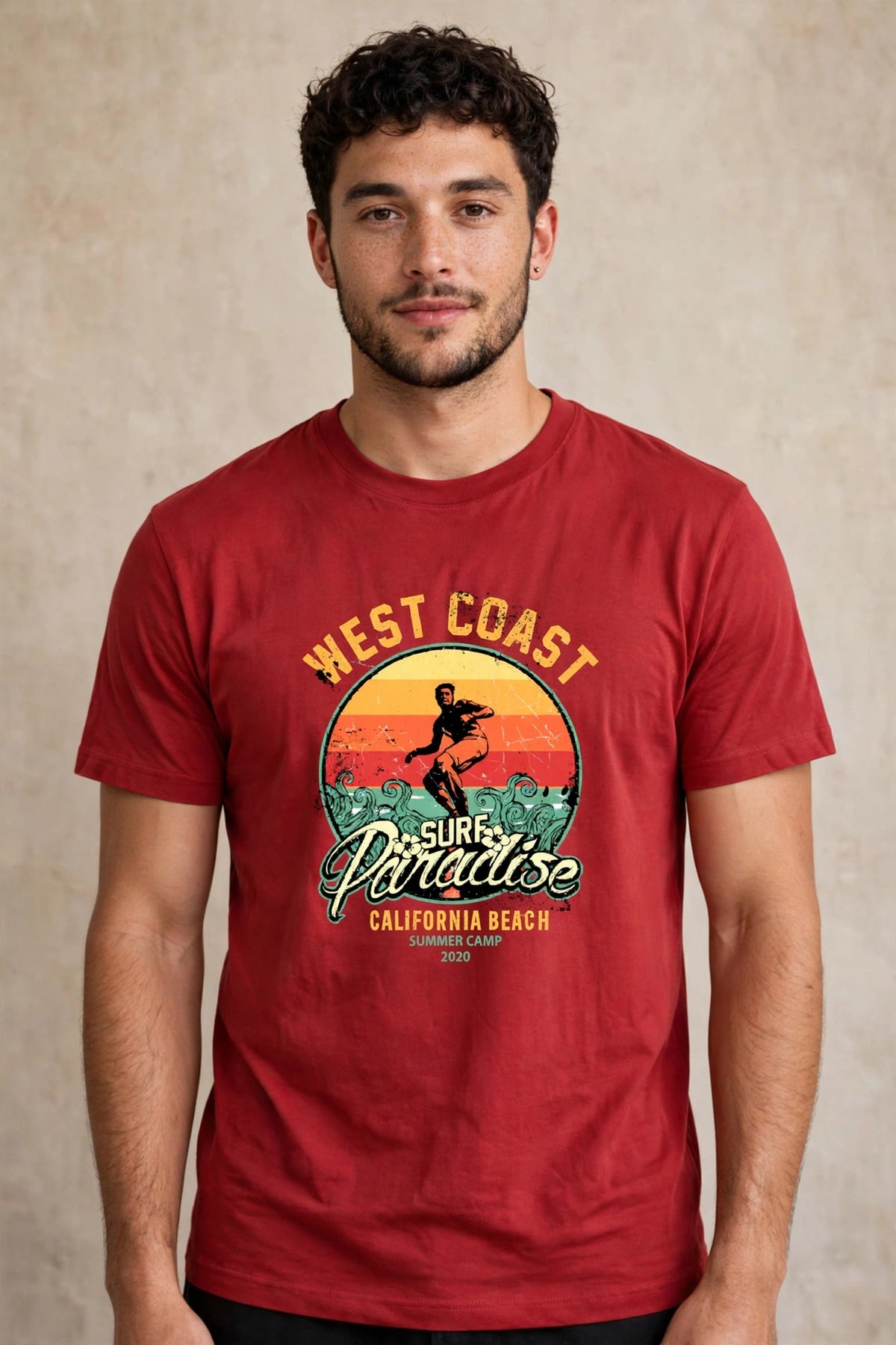 Sunset Wave Tee
