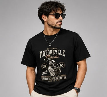 Vintage Bike - Premium Graphic T-Shirt