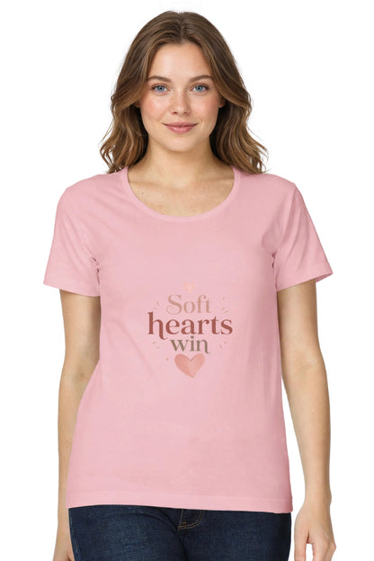 Soft Hearts Win Women's Tee