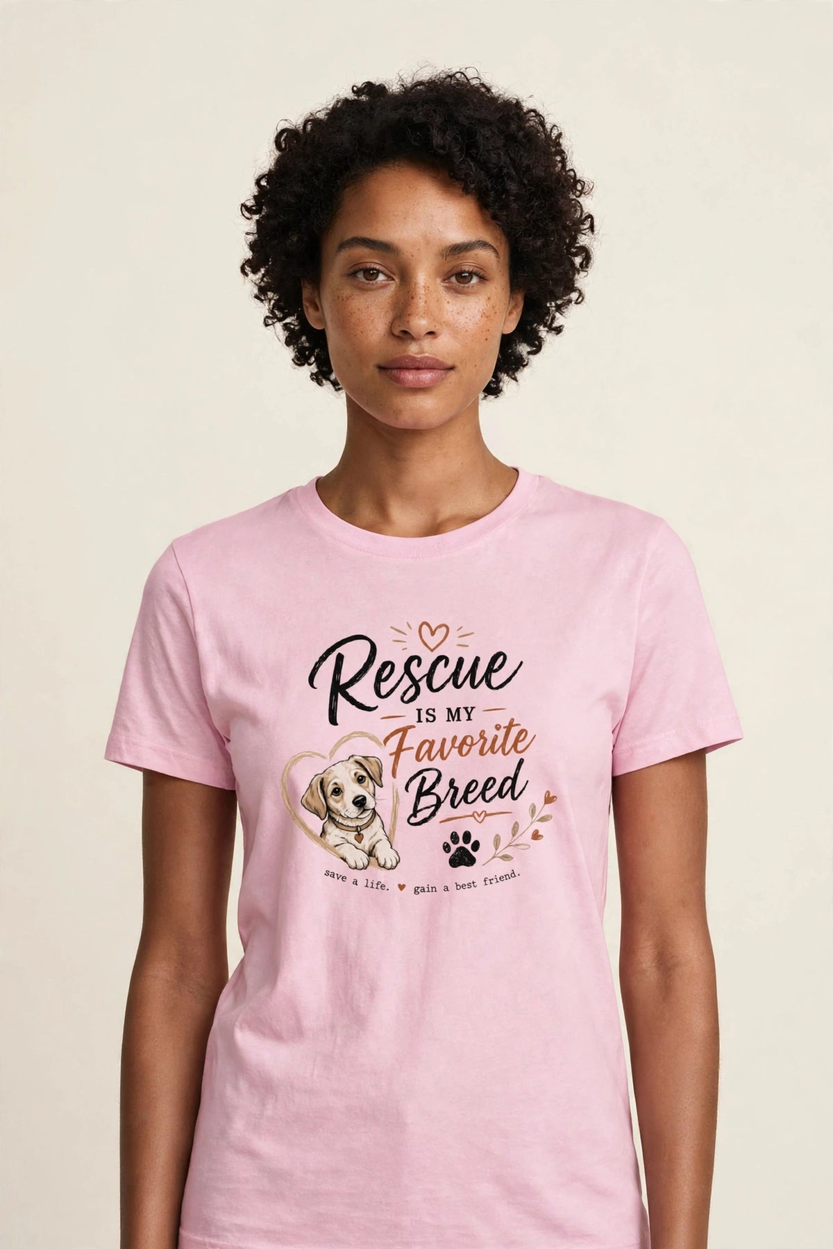 Rescue Is My Favourite Breed Women's Tee