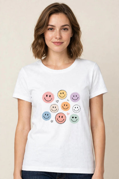 Smiley Wall Women's Tee