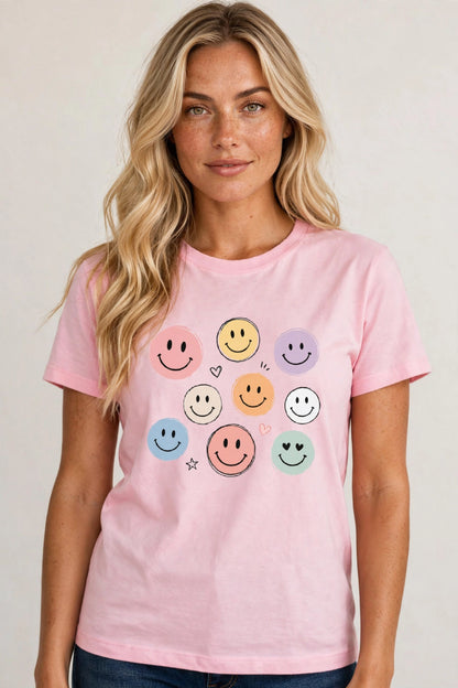 Smiley Wall Women's Tee