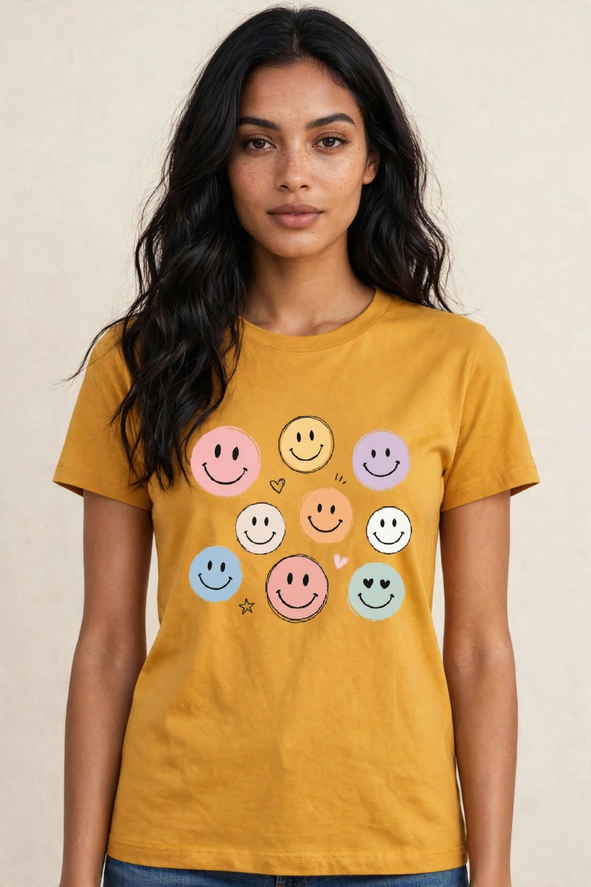 Smiley Wall Women's Tee