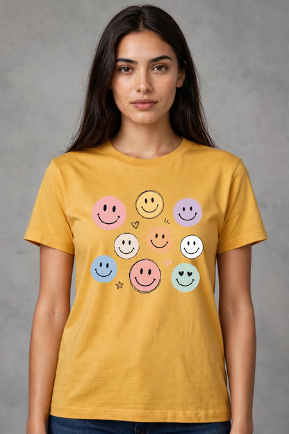 Smiley Wall Women's Tee