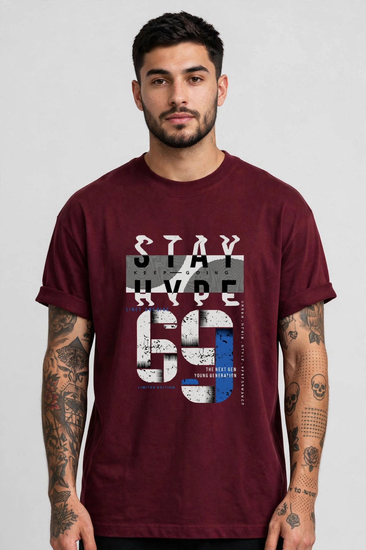 Stay Hype - Premium Graphic T-Shirt