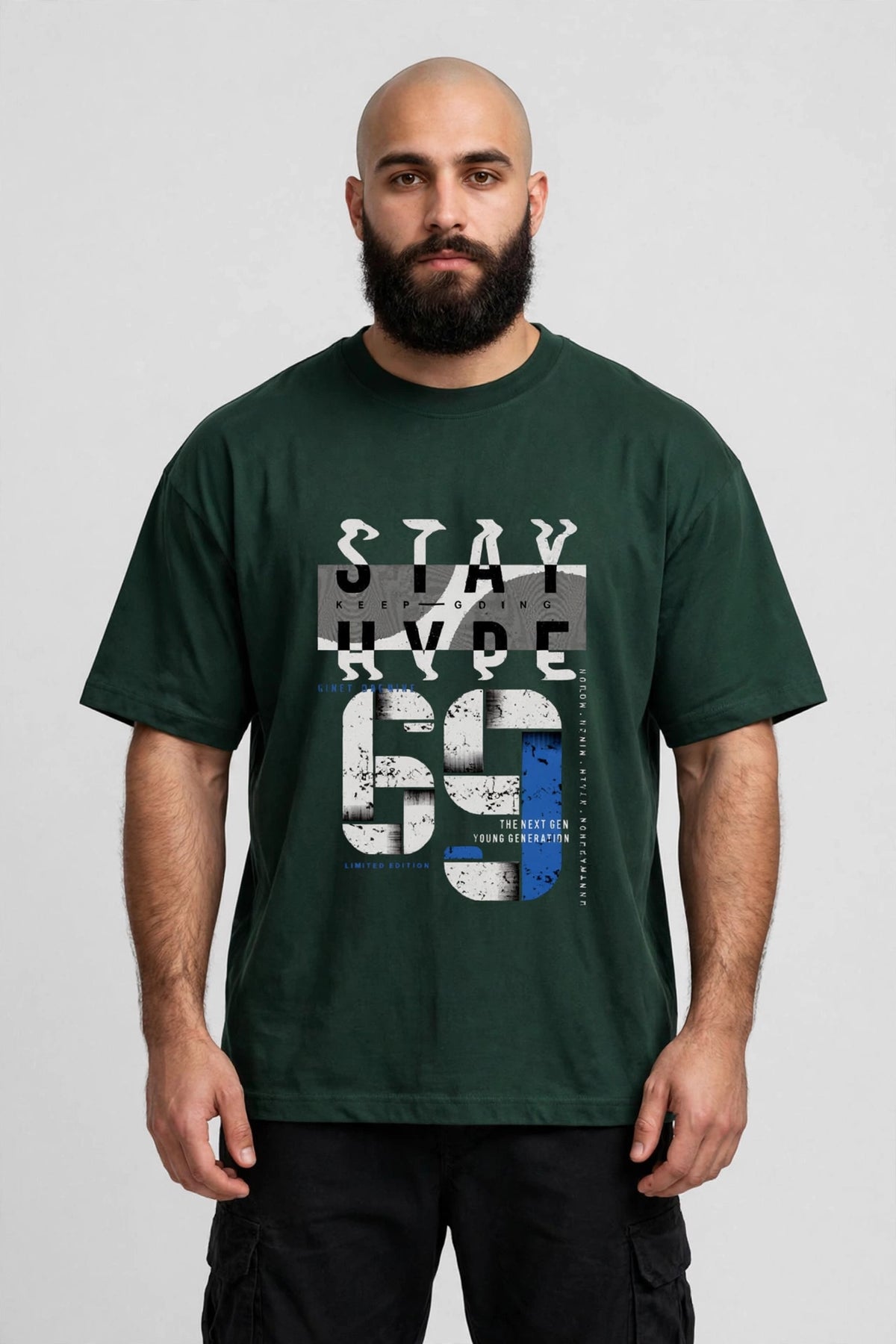 Stay Hype - Premium Graphic T-Shirt