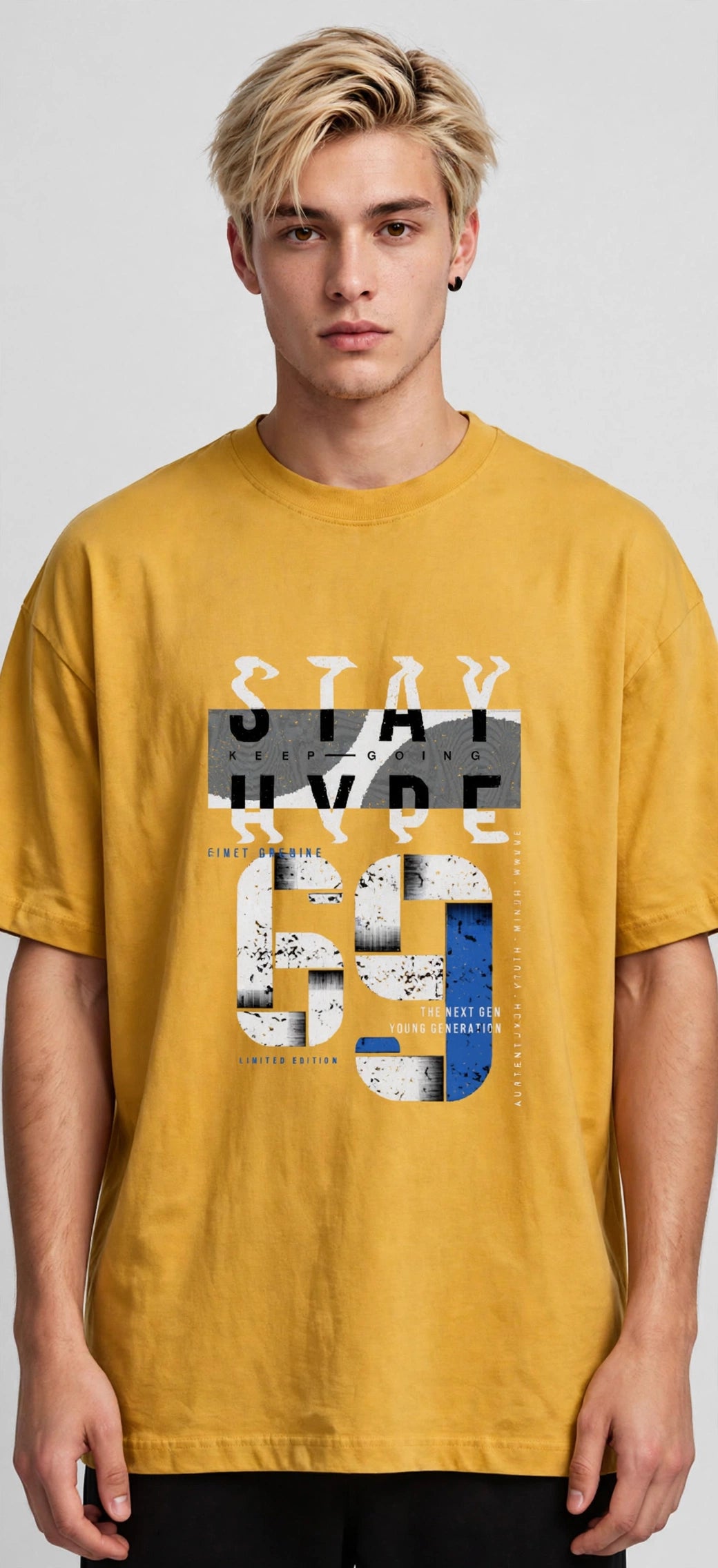 Stay Hype - Premium Graphic T-Shirt