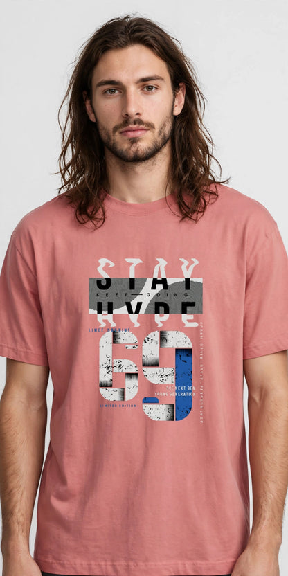 Stay Hype - Premium Graphic T-Shirt