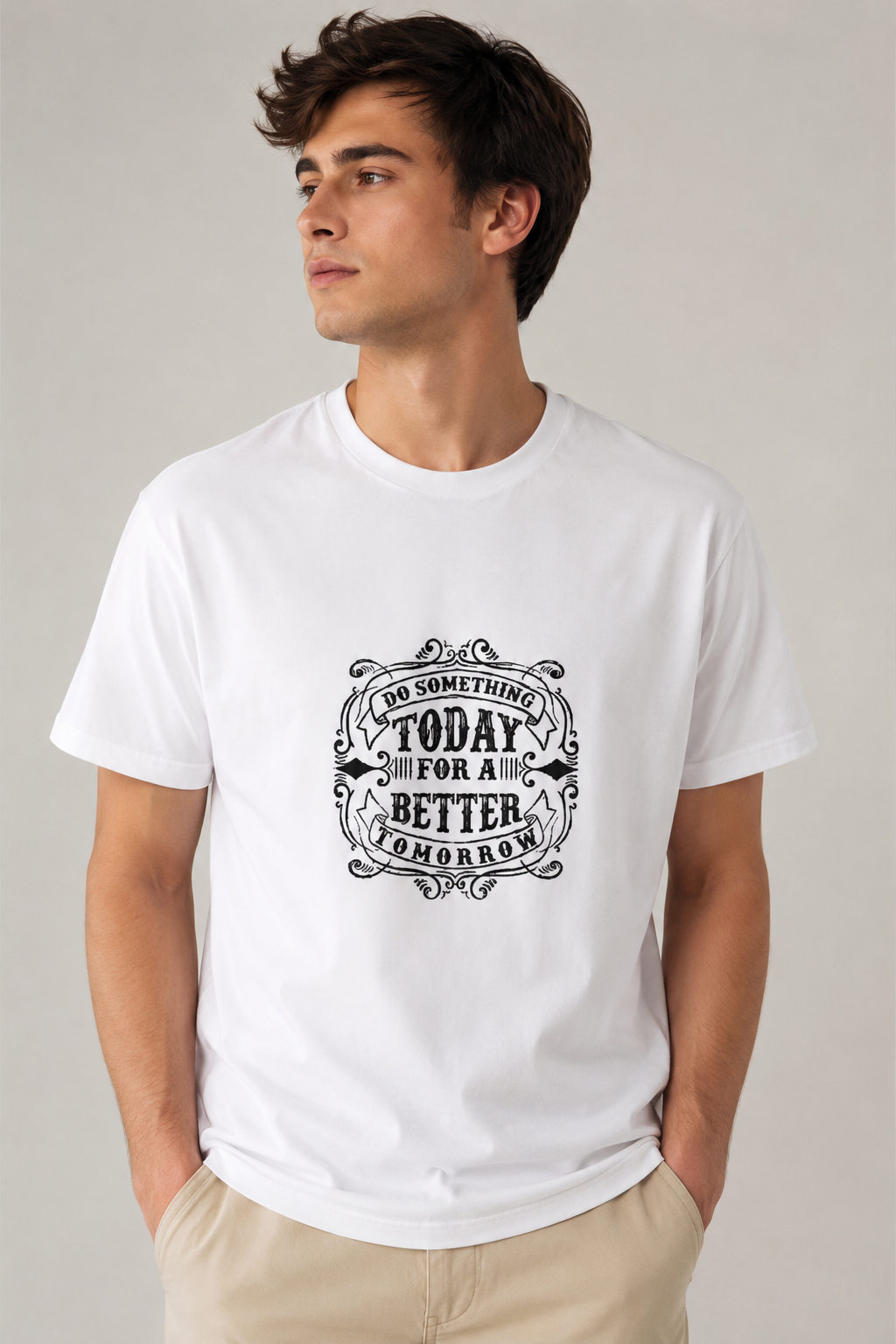 Today For A Better - Premium Graphic T-Shirt