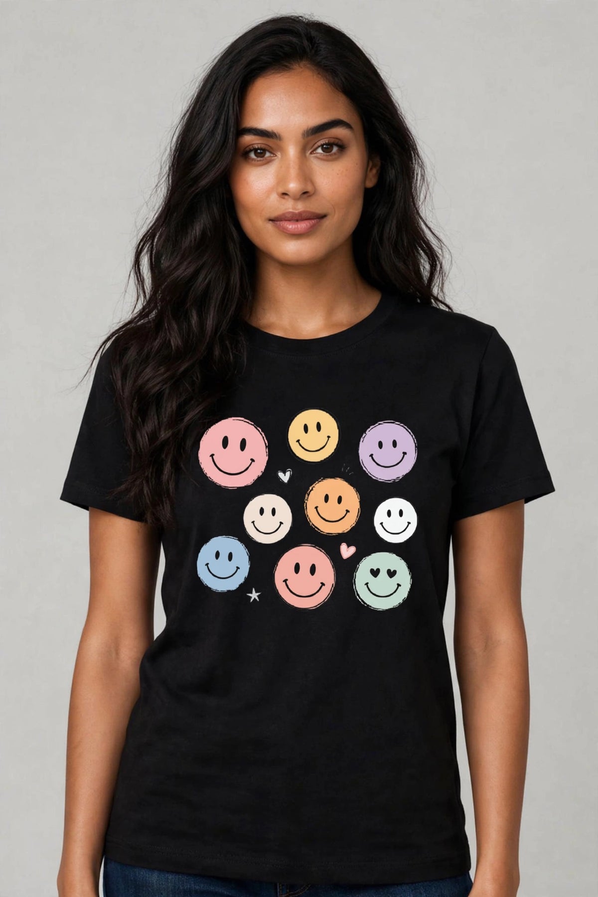 Smiley Wall Women's Tee