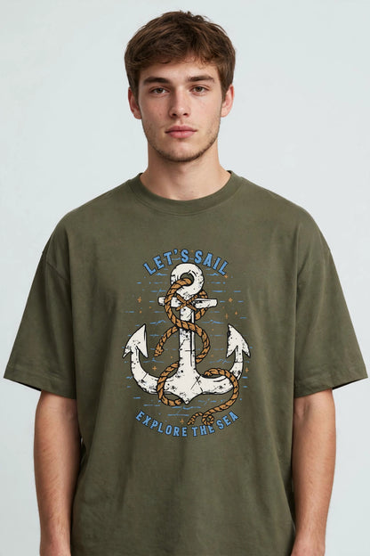 Sail - Premium Graphic T-Shirt