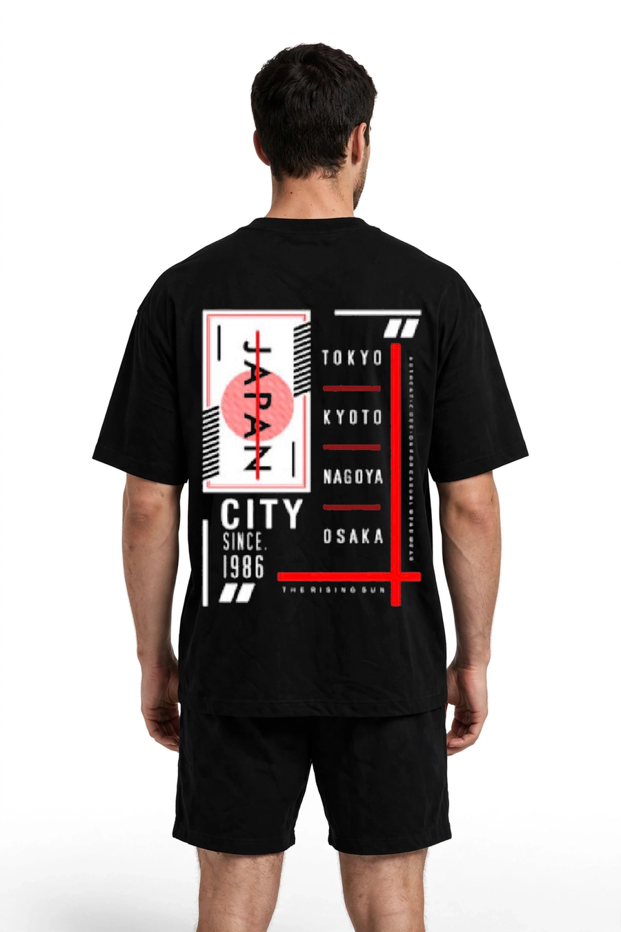 Tokyo Nights Oversized Tee