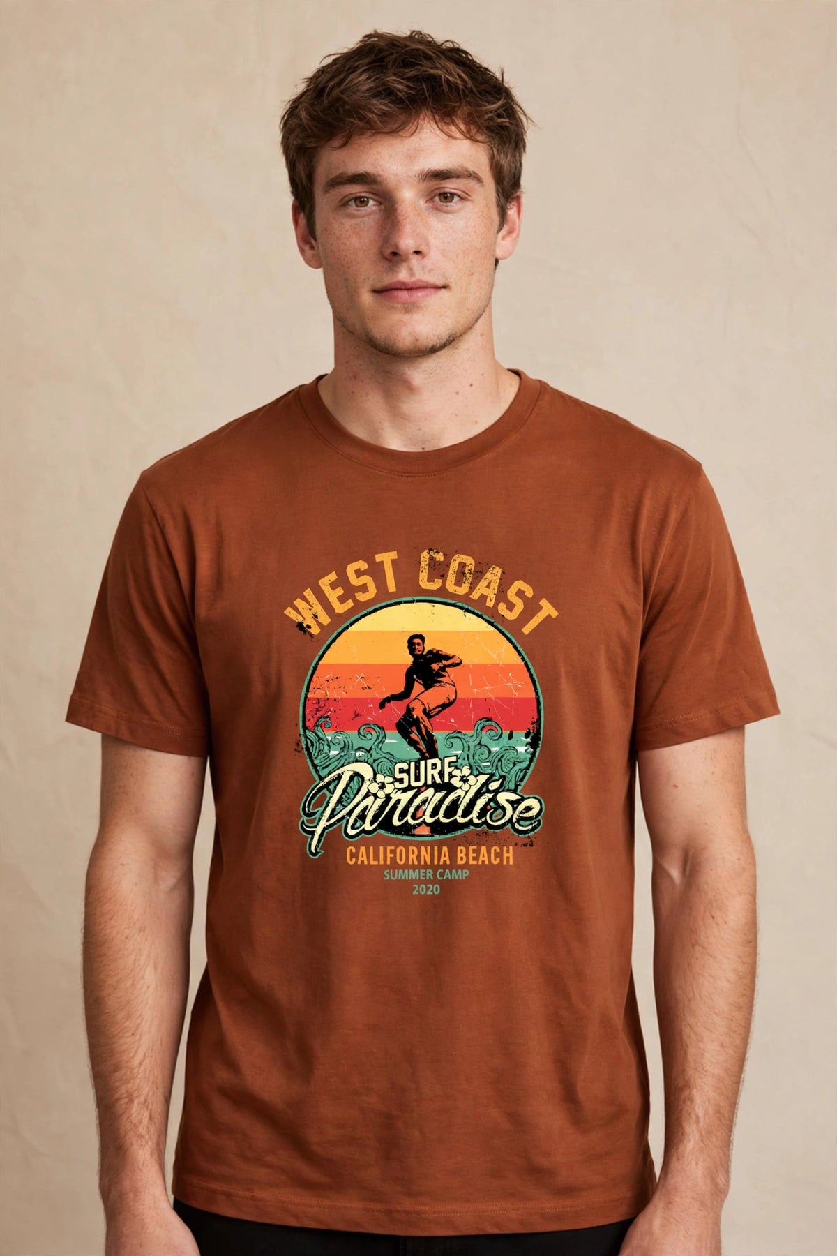 Sunset Wave Tee