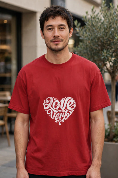 Love Script Tee