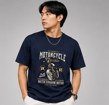 Vintage Bike - Premium Graphic T-Shirt