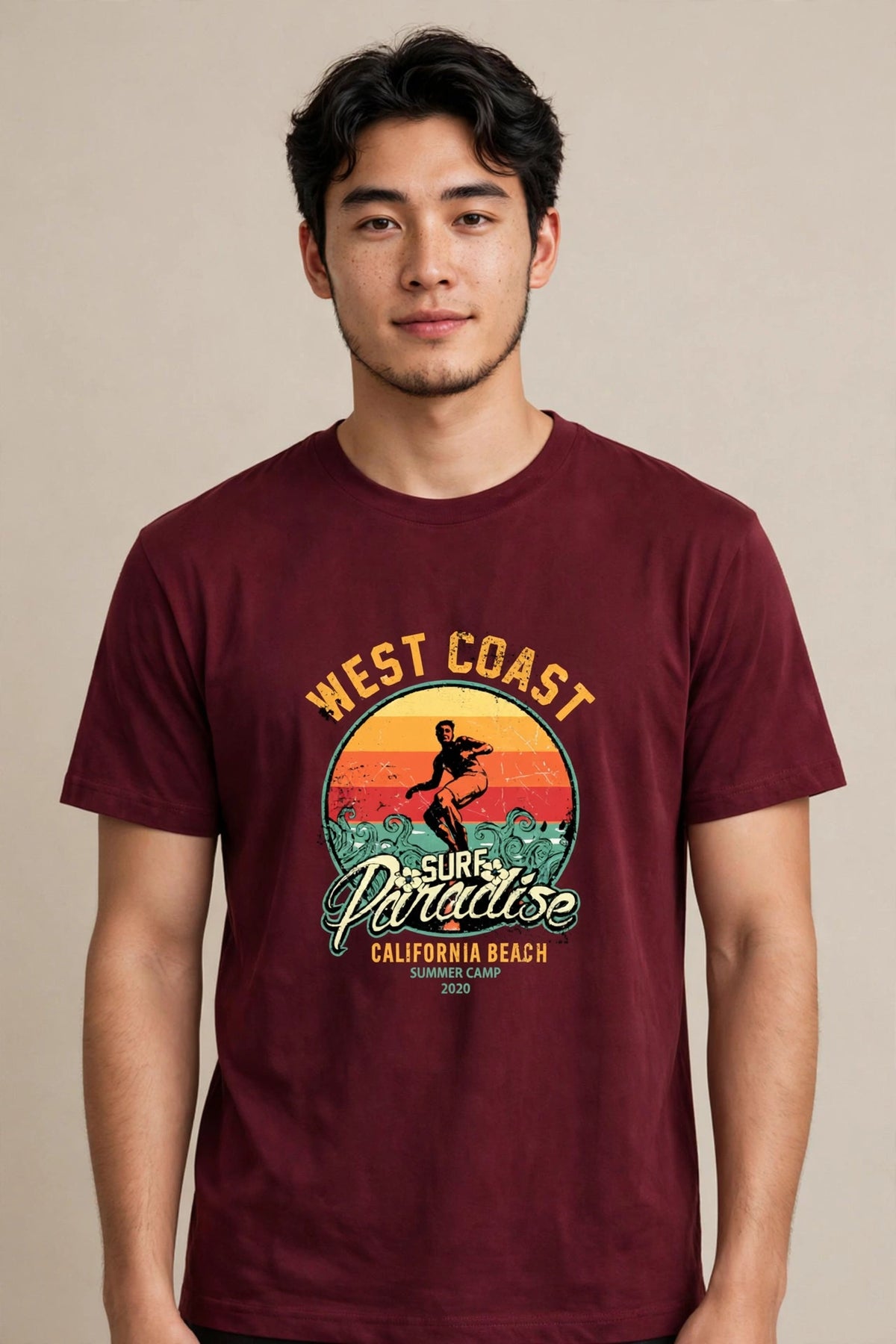Sunset Wave Tee