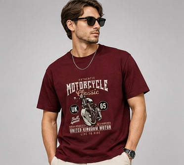 Vintage Bike - Premium Graphic T-Shirt