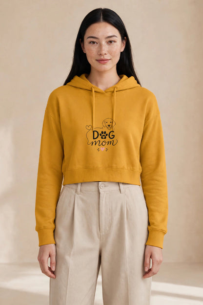 Vesper Signature Cropped Hoodie