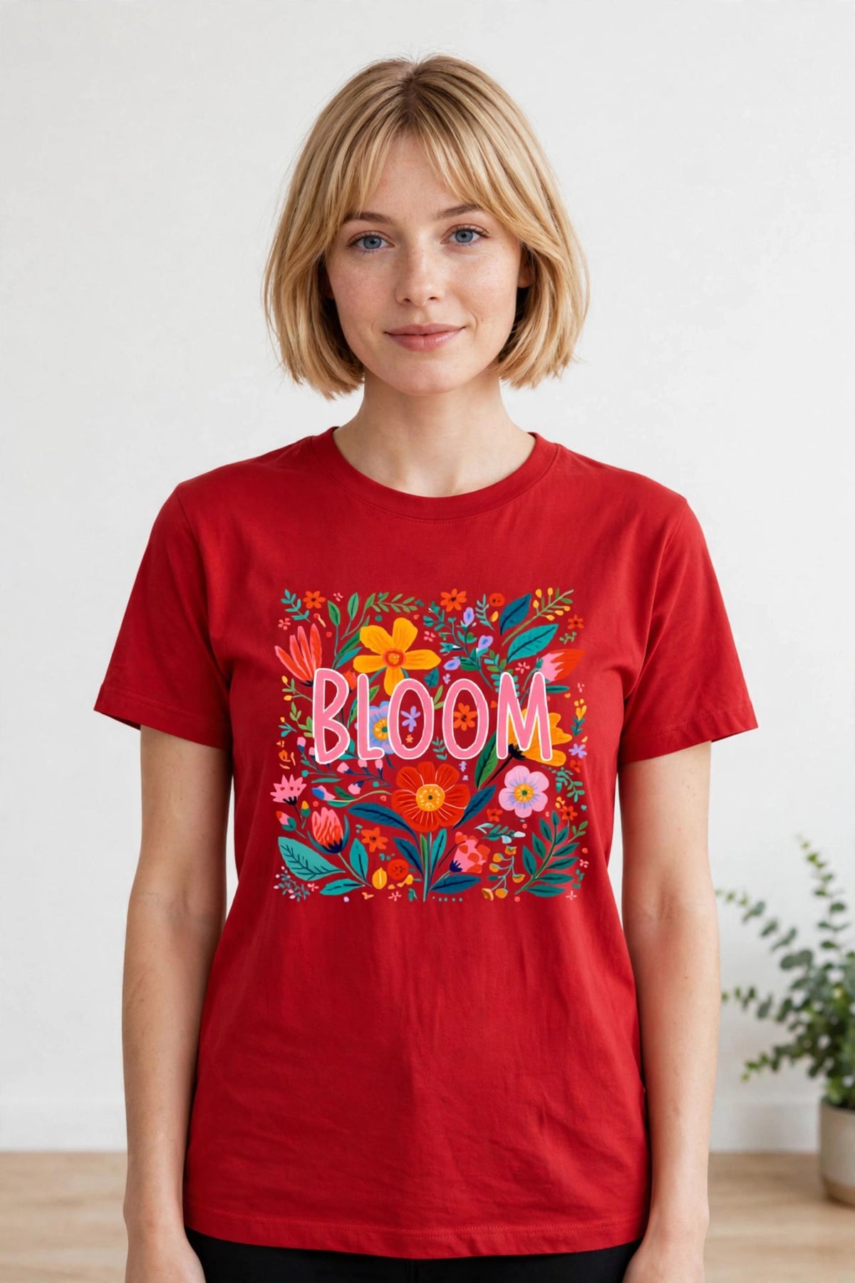 Midnight Bloom Women's Tee