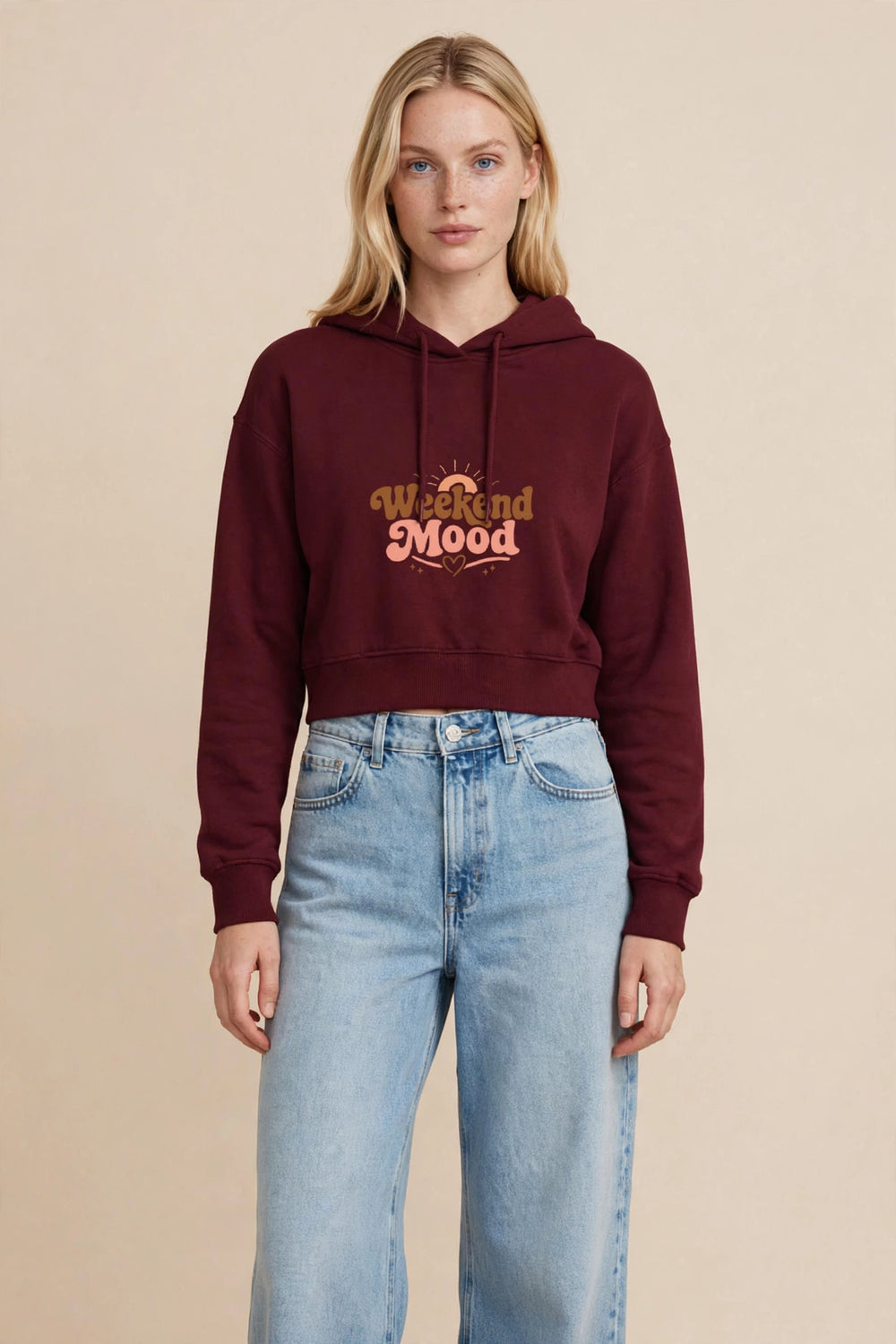 Aveline Weekend Cropped Hoodie